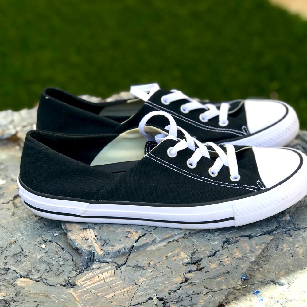 New Black Converse